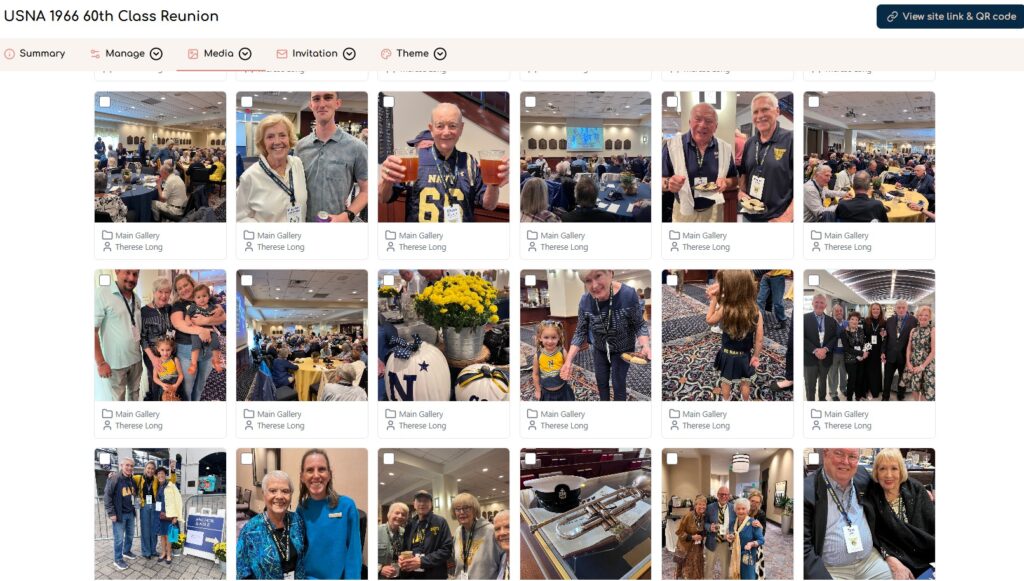 Preview of the Class of 1966 GuestPix gallery of reunion candids
